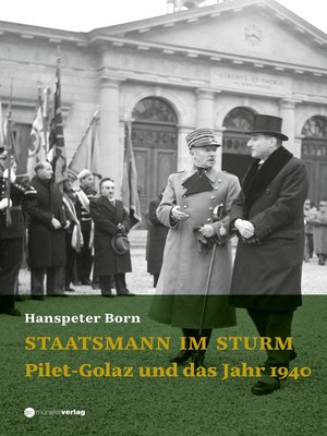 cover image of Staatsmann im Sturm